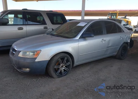 2007 Hyundai Sonata Limited/Se V6 z USA, uszkodzony, nr VIN 5NPEU46F07H218482